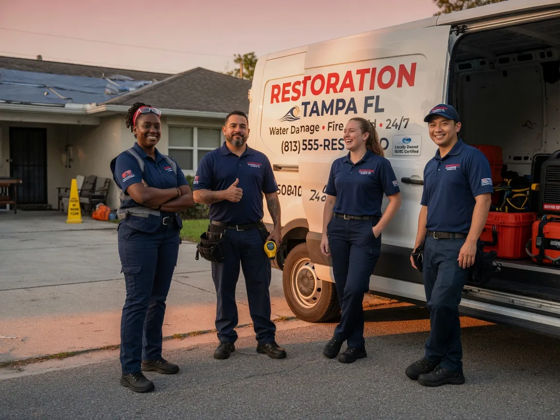 Water Damage Restoration company in North Miami, OK